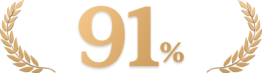 어벨어학원 수강생 만족도 91%